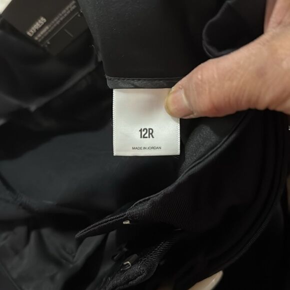 EXPRESS DRESS PANTS TROUSER SUPER HIGH RISE SIZE 12R - Picture 5 of 13